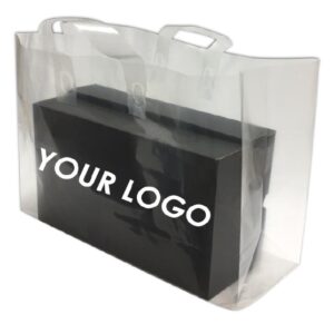 A bag that has a logo on it.