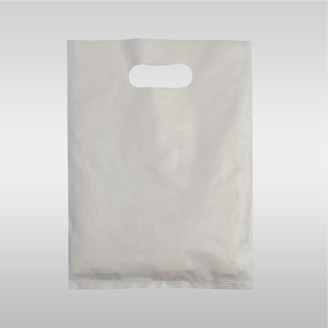 A white bag is shown with no background.